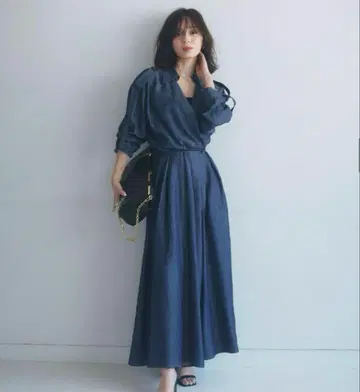 anuans 아누앙스 트렌치 디테일 원피스 요코하마 한정판