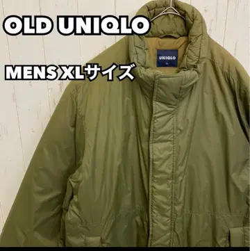 올드 유니클로 UNIQLO 패딩 자켓 밀리터리 다운 자켓