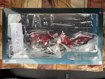 파이널 판타지 VII 리메이크 PLAY ARTS 개 로치 & 바이크