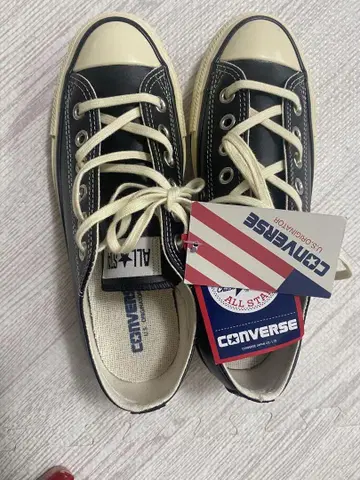 LEATHER ALL STAR 블랙 24