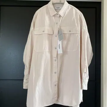 Healthy DENIM SLOBE 별주 빅 셔츠