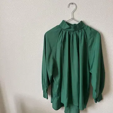 UNITED ARROWS 블라우스 그린