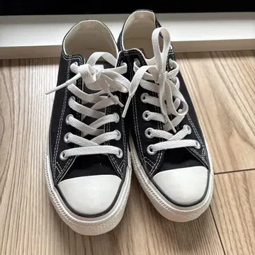 CONVERSE ALL STAR 블랙 하트 디자인 23.5cm