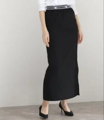 별주 VERMEIL par iena 밴딩 멀티 슬릿 롱 스커트