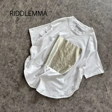 리도레마 RIDDLEMMA 서클 프린트 티셔츠