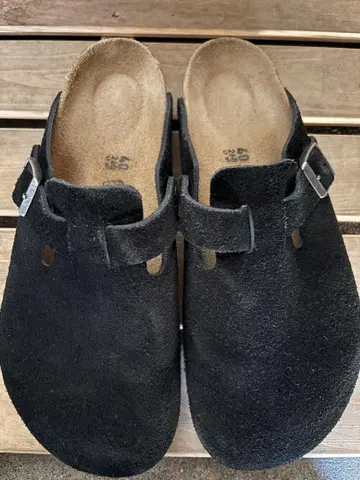 버켄스탁 BIRKENSTOCK 보스턴 블랙 26cm
