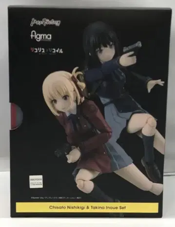 figma 리코리스 리코일 니시키기 치사토 & 이노우에 타키나 세트