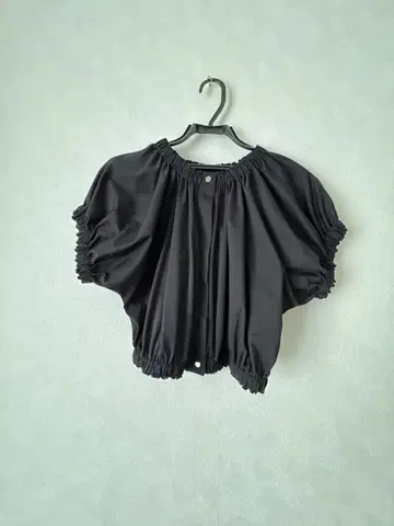 투모로우랜드 Ballsey 벌룬 슬리브 블랙 셔츠 S 사이즈