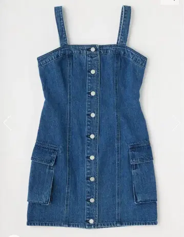데님 블루 moussy 원피스 2