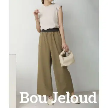 Bou Jeloud/택 포함 새상품/하자품/릴랙스 와이드 팬츠