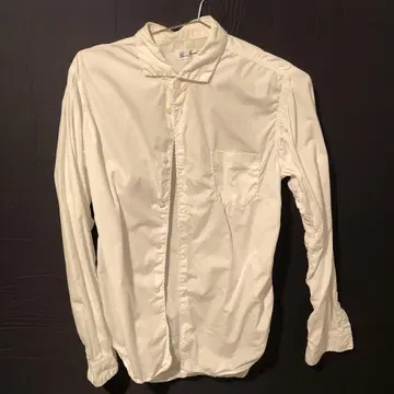 새상품급 Sans limite 3바늘 셔츠 100% 코튼