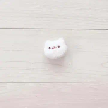 포메라니안 모치 Lafary 푹신푹신 헤어 클립 앞머리 클립