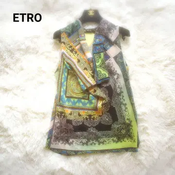 ETRO 에트로 블라우스 실크 100% 레어 모델 튜닉