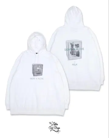 FRAGMENT DESIGN x MILK BOY 후드티 화이트