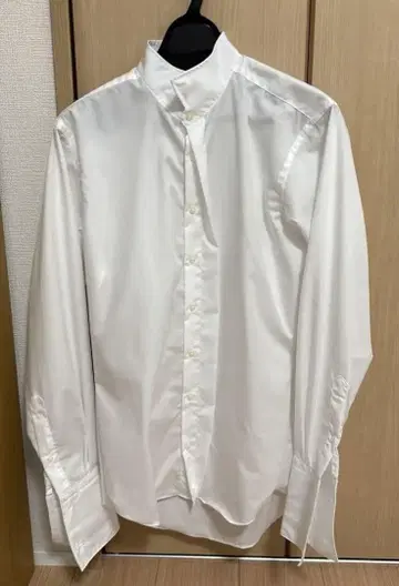 예복용 화이트 셔츠 M 사이즈