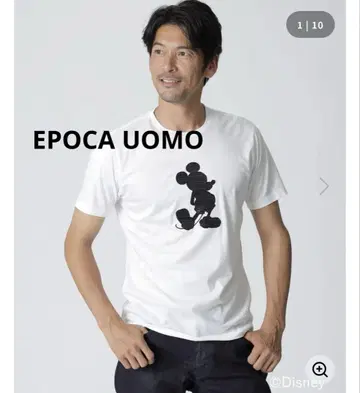 EPOCA UOMO 디즈니 컬렉션 스팽글 티셔츠