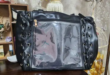 덕질 백 이타백 이타백 블랙 검정