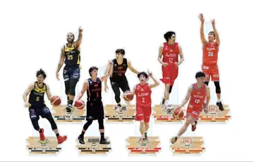 B.LEAGUE 빅 아크릴 스탠드 vol.2~GiGO 한정판~(각 1개)