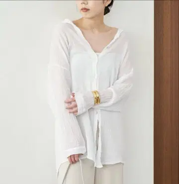 Plage 아틀리에 프랑세 별주 OVER 셔츠