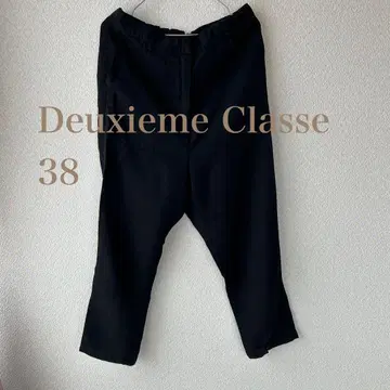 Deuxieme Classe 텐셀 밀리터리 팬츠 38