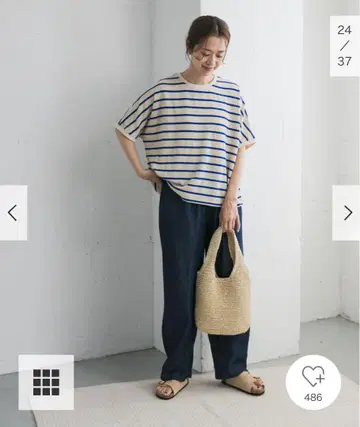 어반 리서치 도어스 부클레 보더 풀오버
