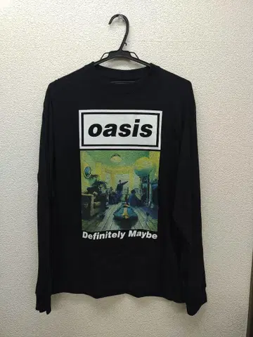 oasis Definitely Maybe 긴팔 티셔츠