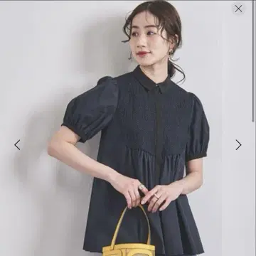 UNITED ARROWS 유나이티드 애로우즈 자수 콤비 브라