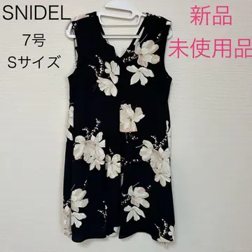 미사용 새상품 스나이델 SNIDEL 슬리브리스 원피스
