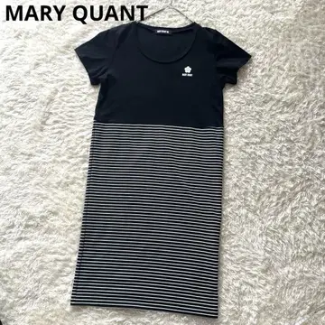 MARYQUANT 마리콴트 원피스 보더 데이지
