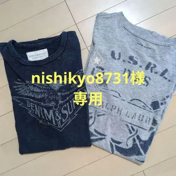 DENIM & SUPPLY & RALPH LAUREN 티셔츠 2장 세트