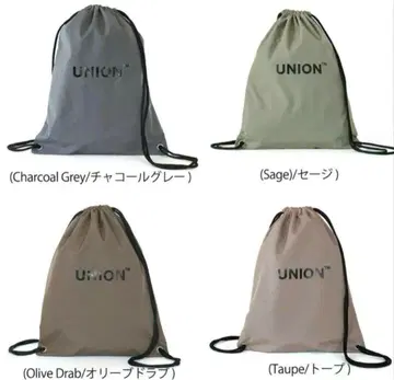 Union Backpack 유니온 백팩 냅색 올리브 드랍
