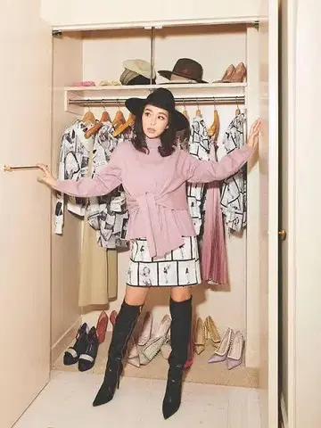 eimy istoire 마릴린 몬로 필름 스커트 S