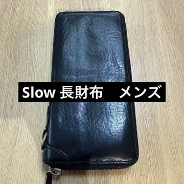 블랙 가죽 장지갑 스트랩 포함