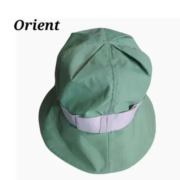 새상품급 오리엔트 그린 버킷 햇 나일론