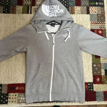 THE NORTH FACE 그레이 M 후드 부착 지퍼 후드티