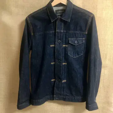 KURO 데님 자켓 S 인디고 다크 네이비 새상품급