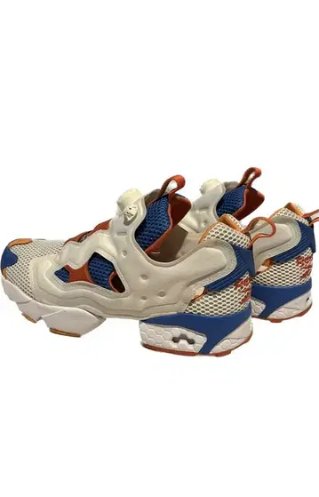 리복 Instapump Fury 화이트/블루/오렌지