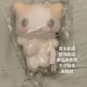 산리오 고양이 모임 마스코트 홀더 마쉬멜로우처럼 폭신폭신냥코