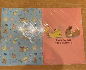 포켓몬스터 포켓몬스터 모두의 이야기 영화 한정판 클리어 파일
