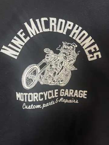 Nine Microphones 집업 자켓 블랙