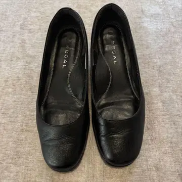 REGAL 블랙 플레인 펌프스 22.5cm