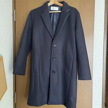 LIDnM 네이비 체스터 코트