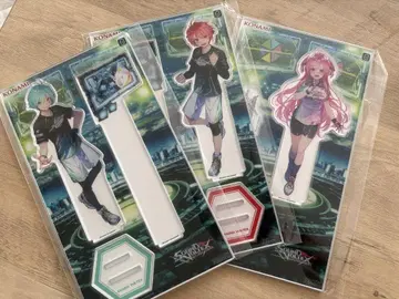 SOUND VOLTEX EXCEED GEAR 아크릴 스탠드 3개 세트