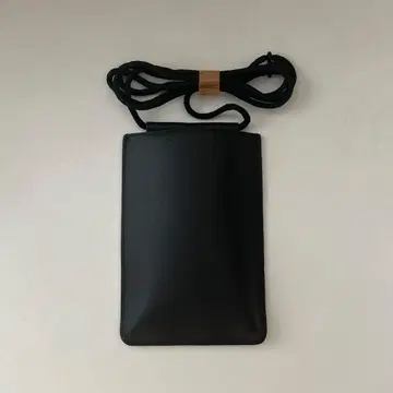 무인양품 미니 사코슈 가죽제품 블랙