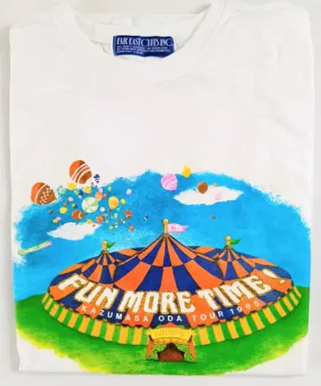 오다 카즈마사 FUN MORE TIME! 투어 티셔츠 1995 미사용