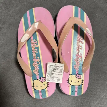 헬로키티 비치 샌들 Sanrio 일광화상 키티 일광화상 헬로키티