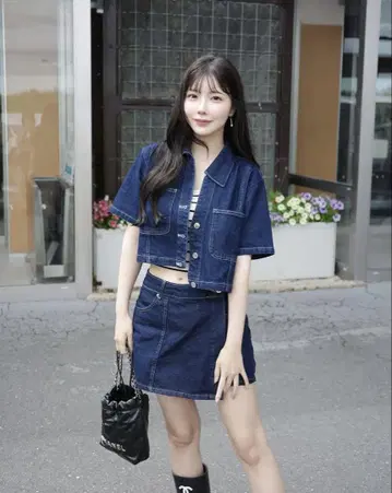 ZARA 자라 Z1975 숏 데님 셔츠 XS 사이즈 [미사용 새상품]
