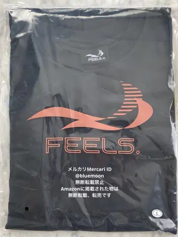 우에스기 슈헤이 Feels. L 사이즈 티셔츠 블랙 검정 남성용 여성용