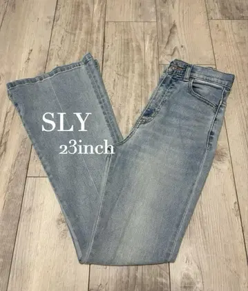 SLY 부츠 컷 데님 팬츠