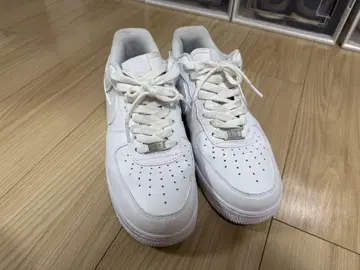 새상품급 에어포스 원 26.5cm 화이트 8.5